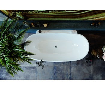 Belbagno Palermo Bathtub - Gloss White