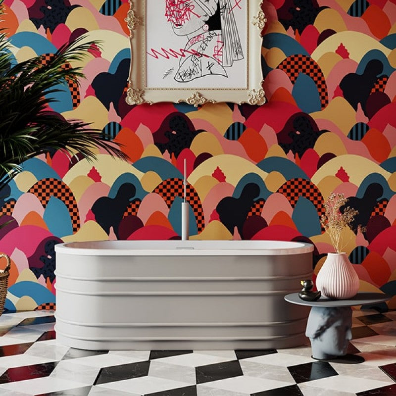 Belbagno Bucciano Resin Stone Bathtub 1675mm - Stone Grey