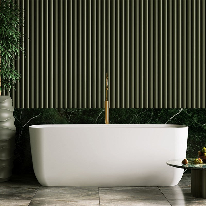 Belbagno Terriccio Freestanding Bathtub - Matte White