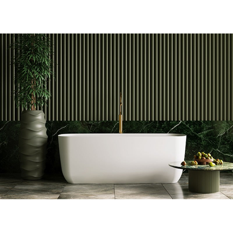 Belbagno Terriccio Freestanding Bathtub - Matte White