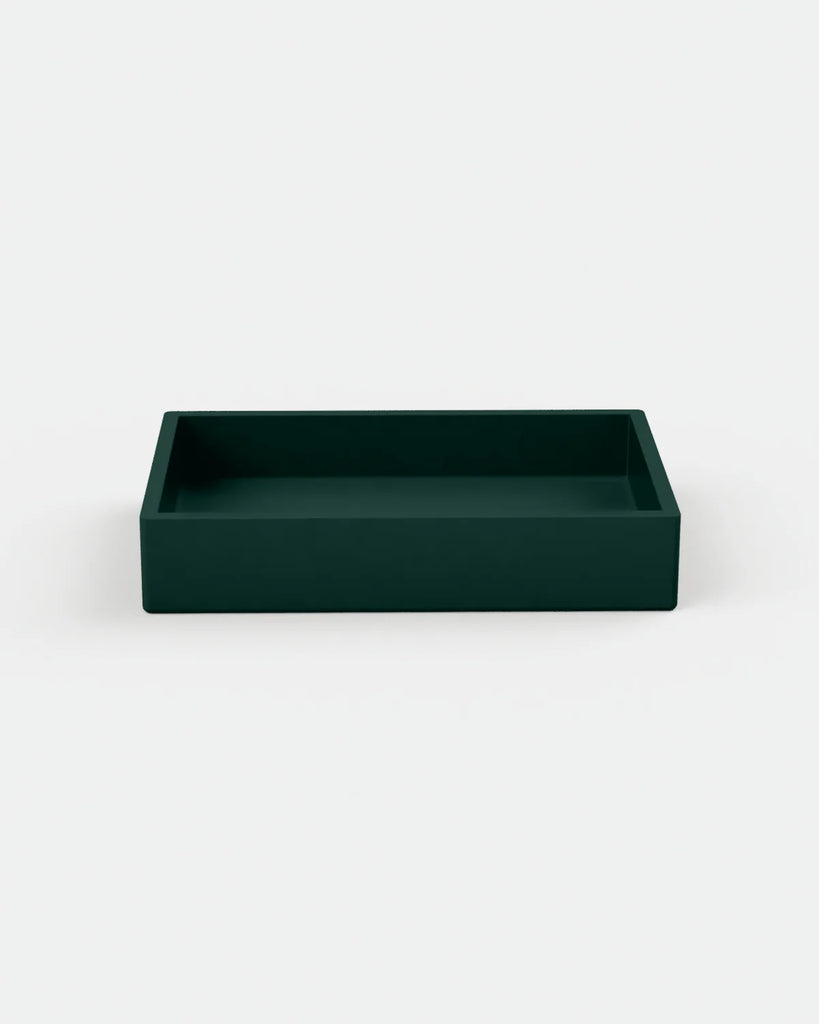 Nood Co Box Basin Wall Hung - Teal