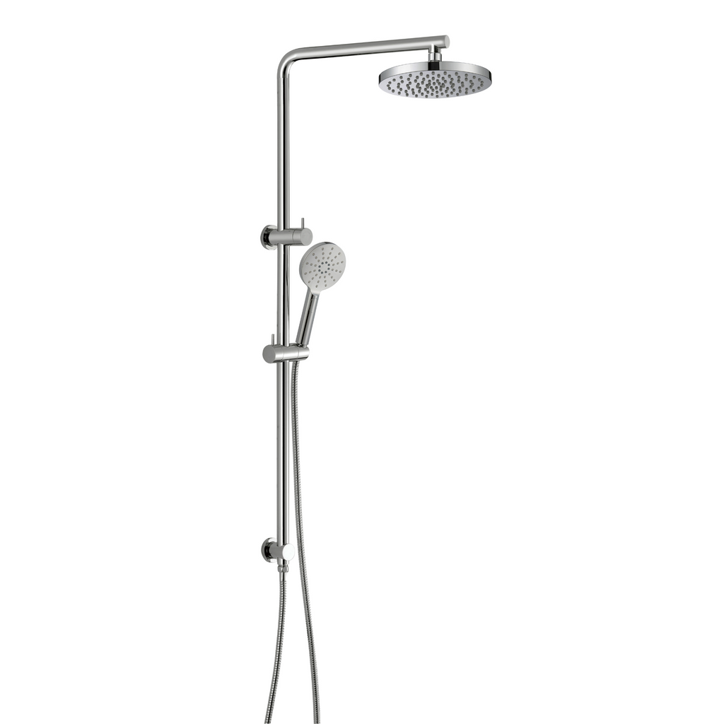 Cora Round Multifunction Shower Set - Brushed Nickel