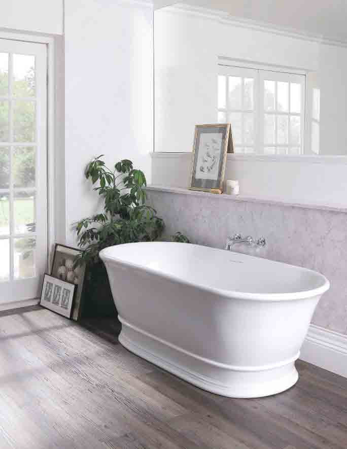 Turner Hastings Cambridge 156 TitanCast Bath - Gloss White