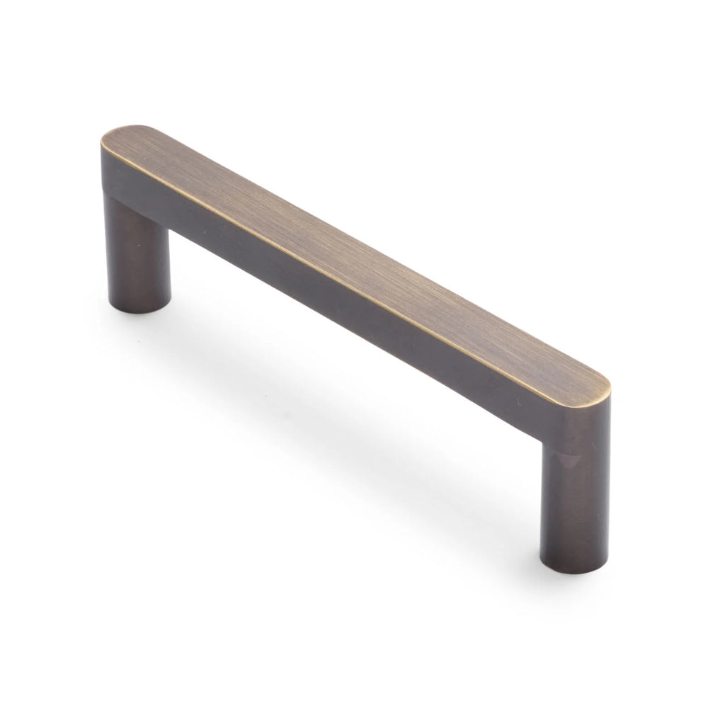 Manovella Straight Profile Cabinet Pull - Clio - Aged Brass