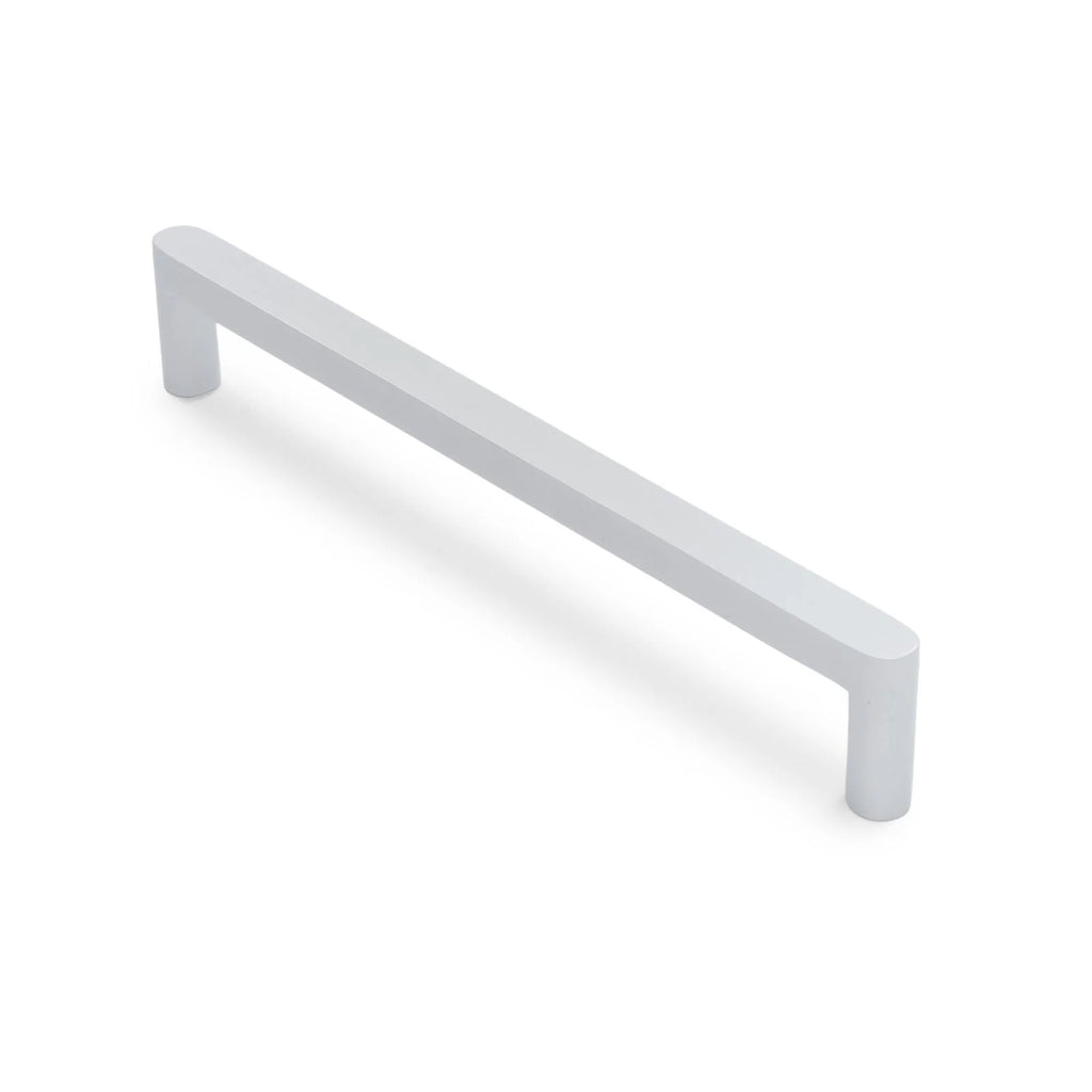 Manovella Straight Profile Cabinet Pull - Clio - White