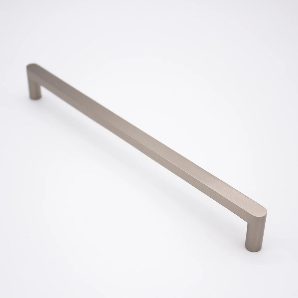 Manovella Brushed Nickel Straight Profile Cabinet Pull - Clio