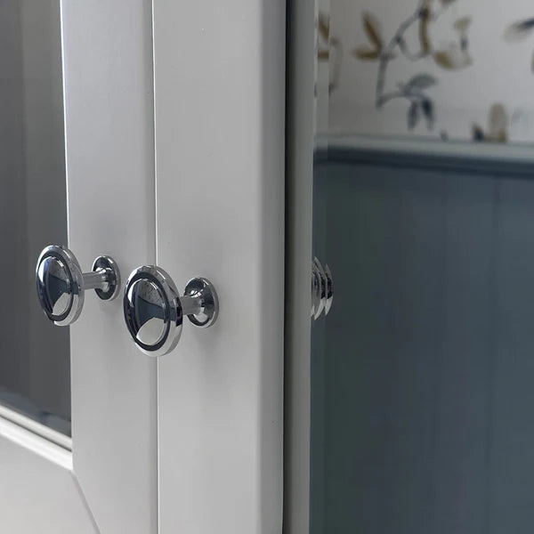 Turner Hastings Coventry 90 x 81 Mirror Shaving Cabinet - Satin White