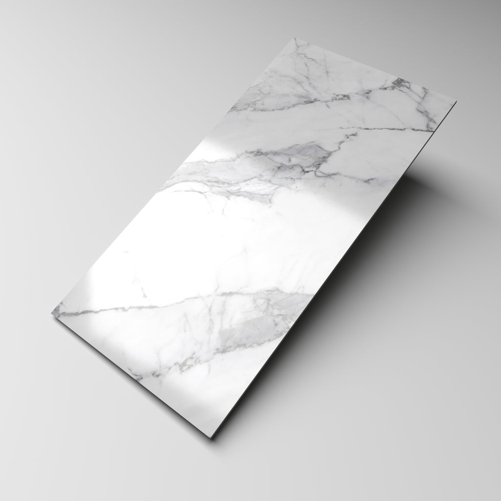 Calacatta Marble Look Tile Polished 600x1200