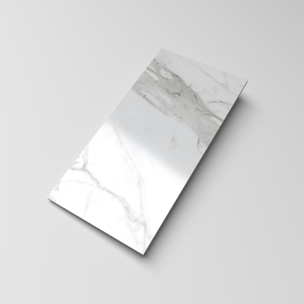 Calacatta Pro Marble Look Tile Polished 300x600