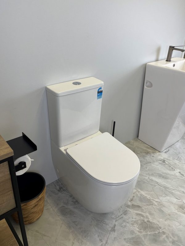 Ceralia Back To Wall Toilet Suite Gloss White