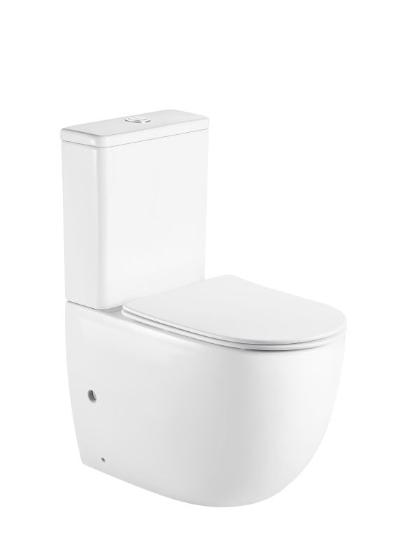 Ceralia Back To Wall Toilet Suite Gloss White