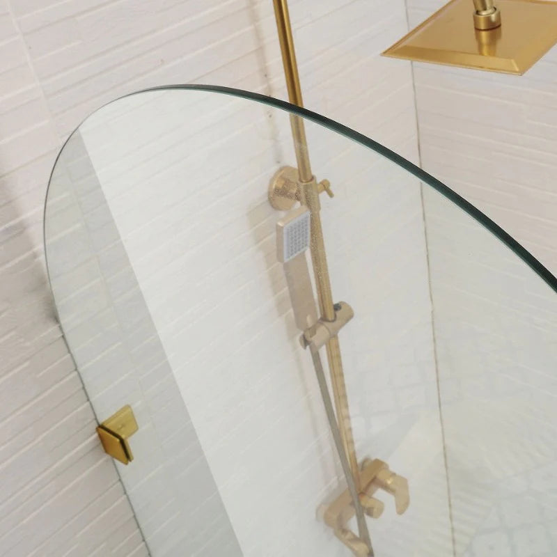 Covey Arched Frameless Fixed Panel Shower Screen