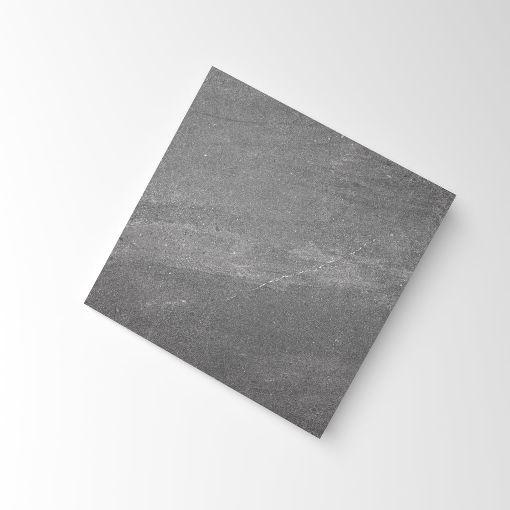 Crest Dark Grey Sandstone Look Tile 600x600