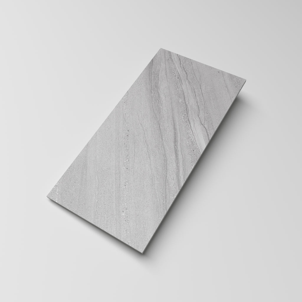 Crest Light Grey Sandstone Look Tile 300x600