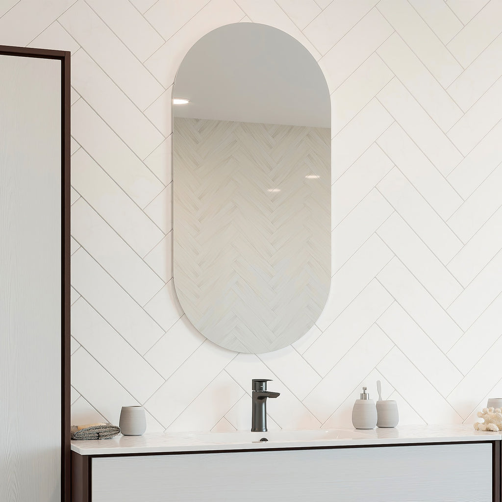 Thermogroup Pill Polished Edge Mirror
