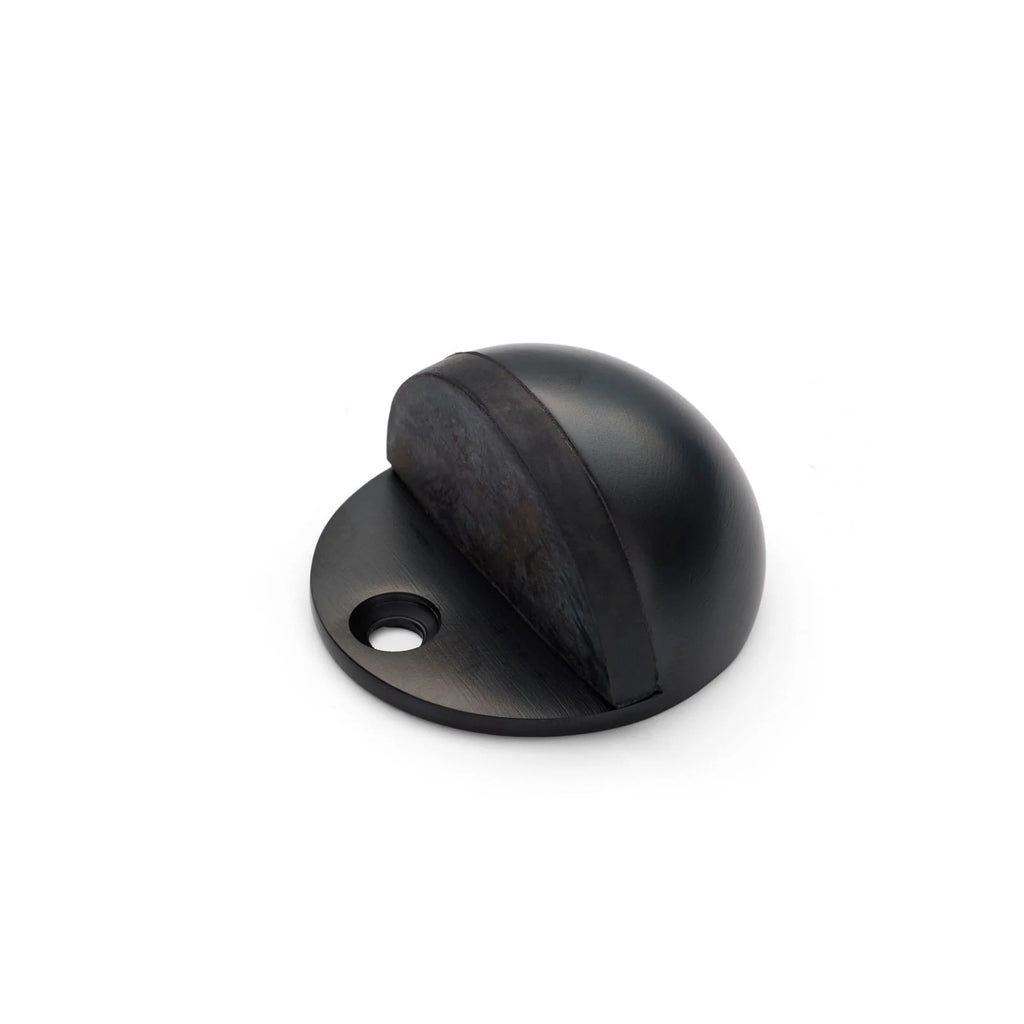 Manovella Half Moon Door Stop - Matte Black