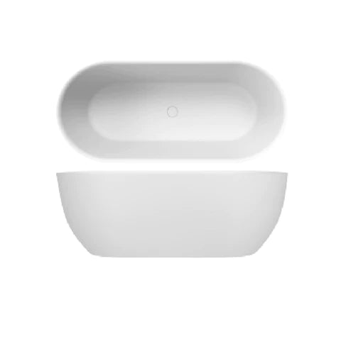Decina Novara Freestanding Bath - Gloss White