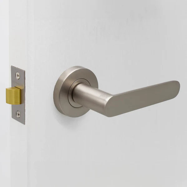 Manovella Passage Door Handle - Fairhaven - Brushed Nickel