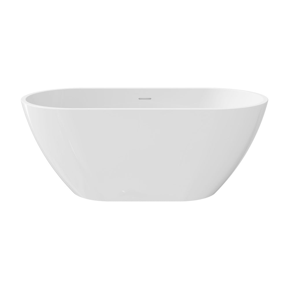 Fienza Koko Freestanding Acrylic Bath - Gloss White