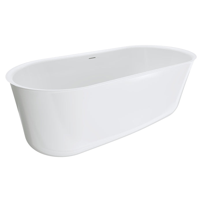 Fienza Windsor Freestanding Acrylic Bath 1700mm - Gloss White