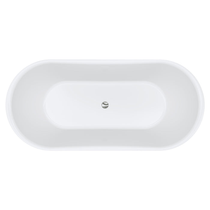 Fienza Windsor Freestanding Acrylic Bath 1700mm - Gloss White