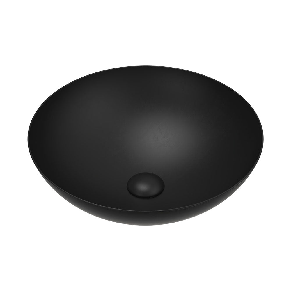 Fienza Aluca Above Counter Basin - Matte Black