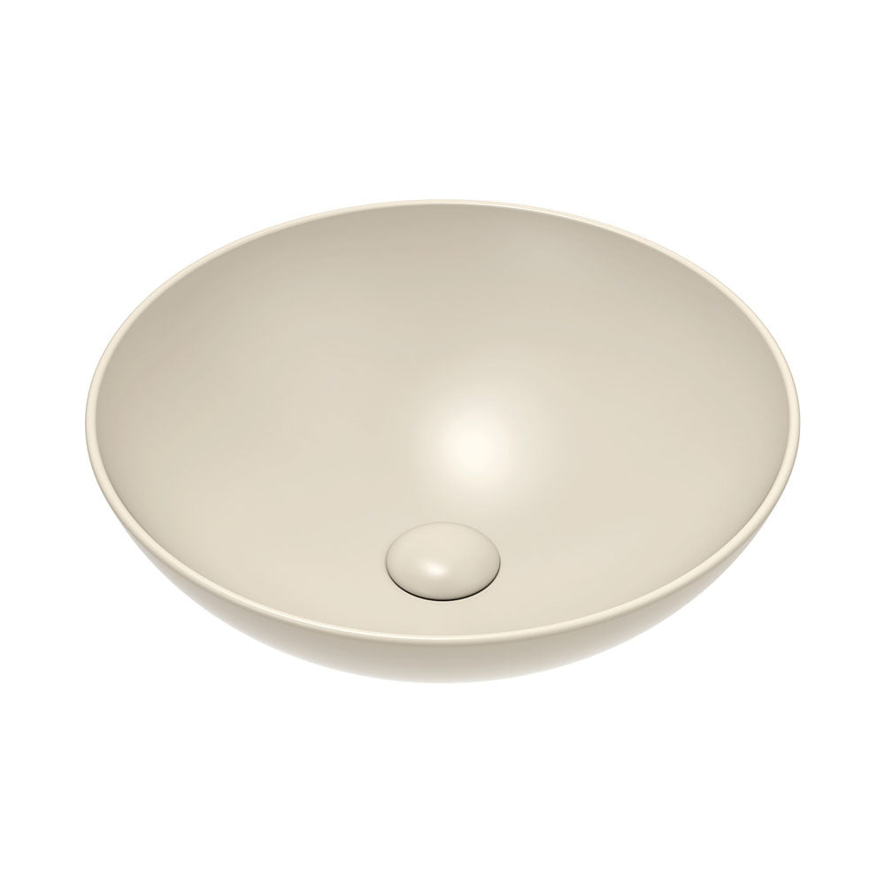 Fienza Aluca Above Counter Basin - Matte Khaki