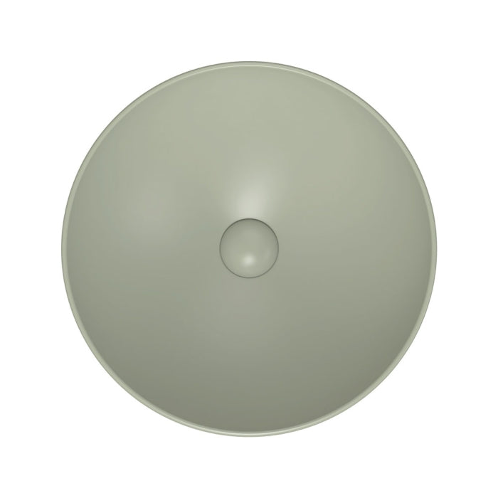 Fienza Aluca Above Counter Basin - Matte Olive