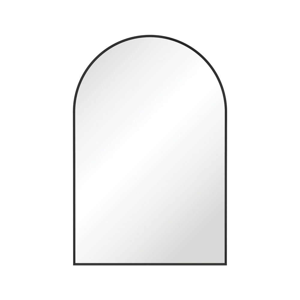 Fienza Arch Framed Mirror - Matte Black