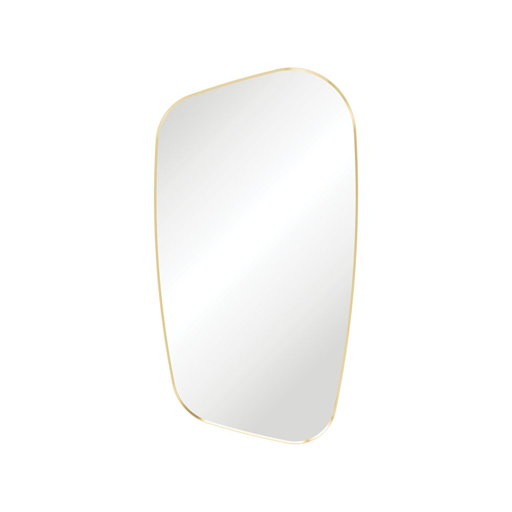 Fienza Capriccio Asymmetrical Framed Mirror - Urban Brass
