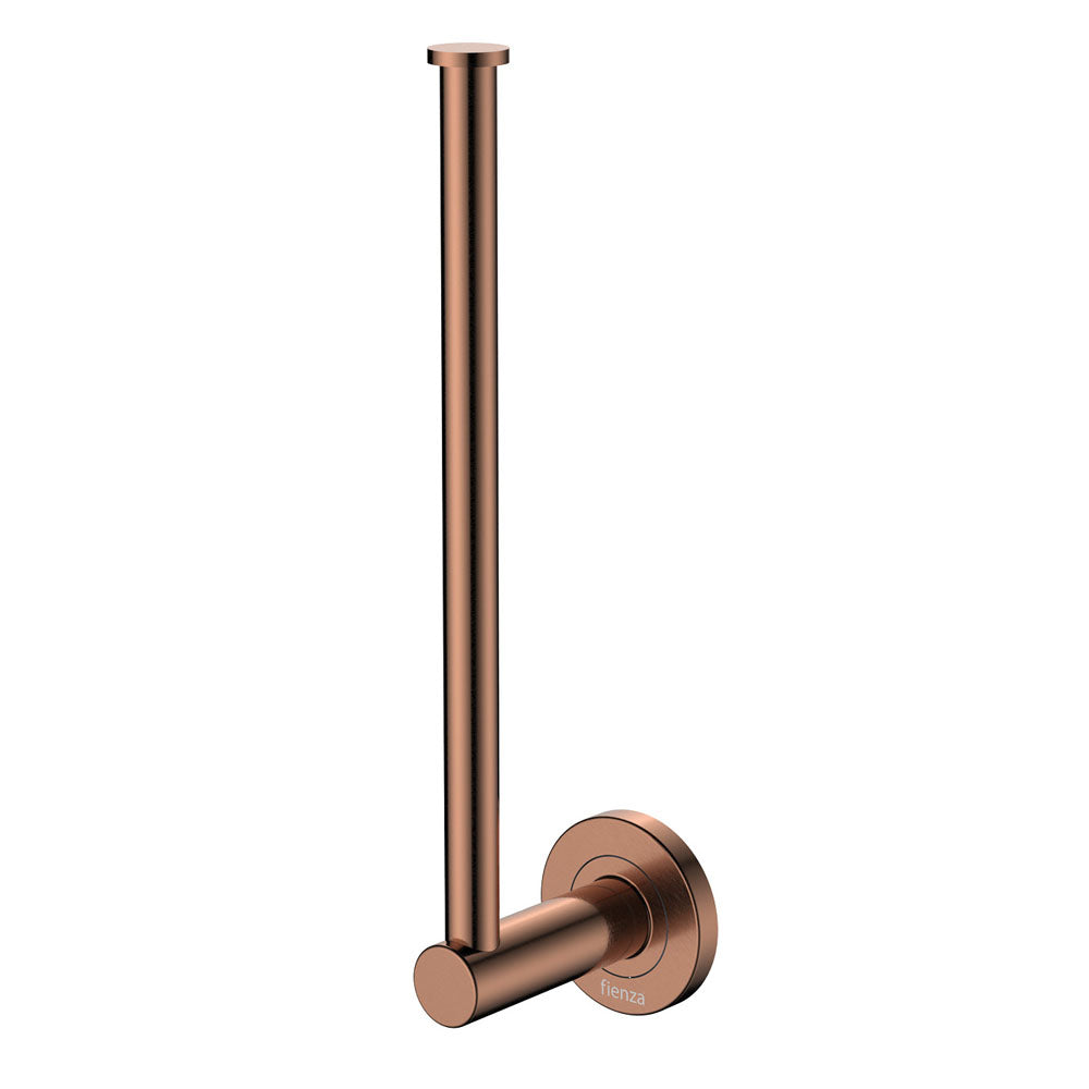 Fienza Kaya Hand Towel Rail / Roll Holder - Brushed Copper