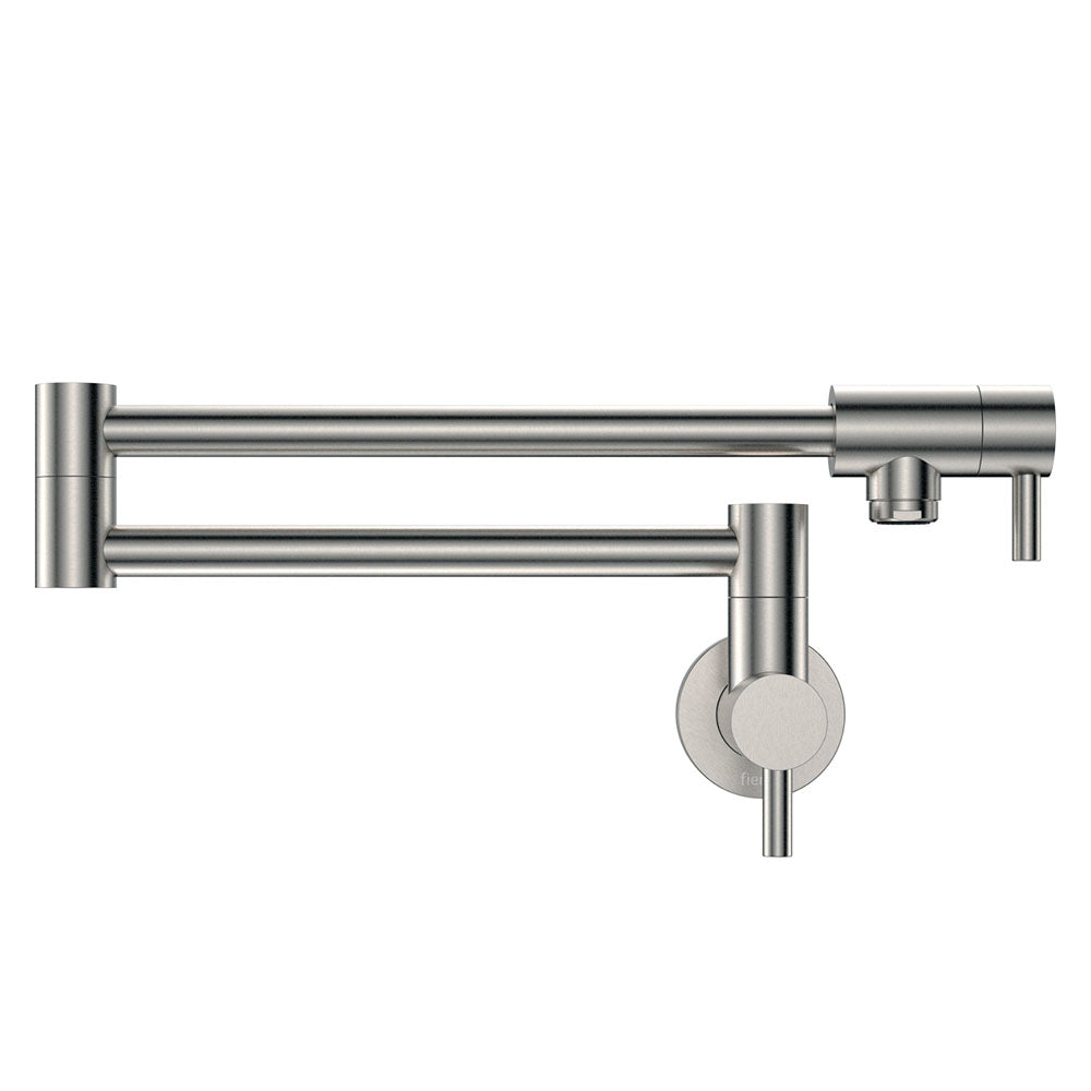 Fienza Kaya Pot Filler - Brushed Nickel