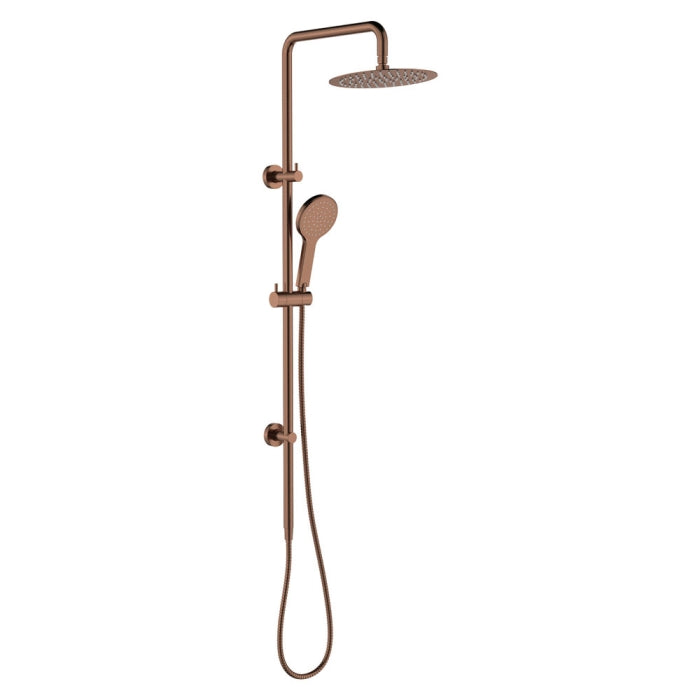 Fienza Kaya Twin Shower - Brushed Copper