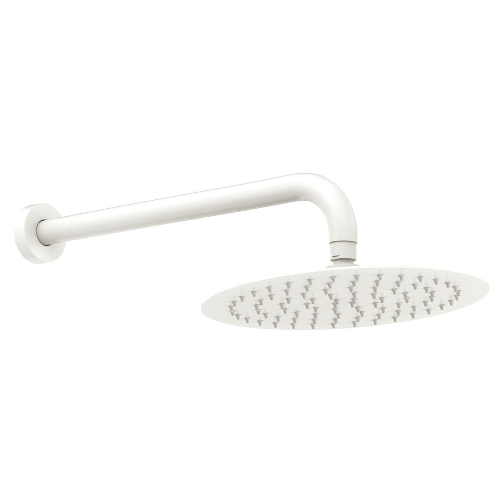 Fienza Kaya Wall Arm Shower Set - Matte White