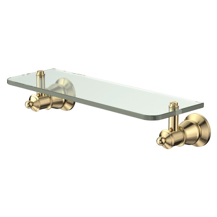 Fienza Lillian Glass Shelf - Urban Brass
