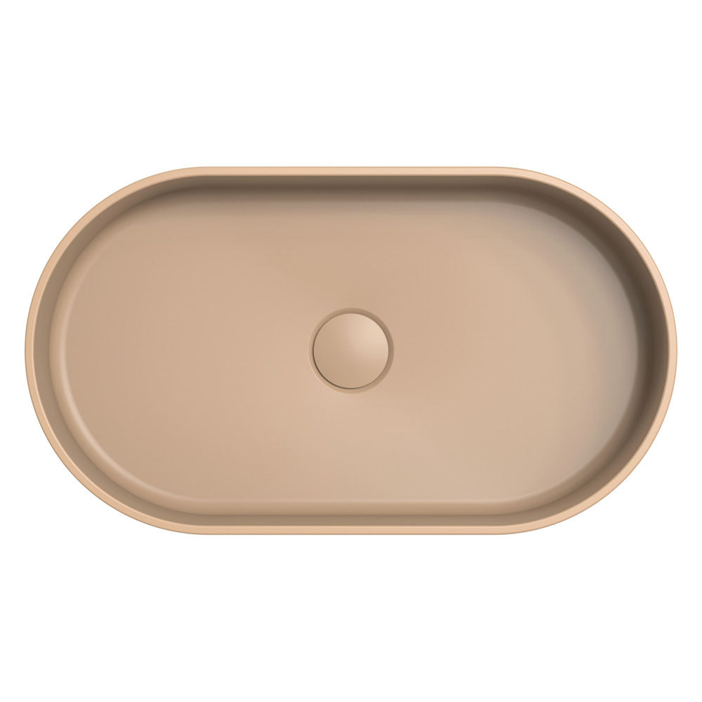 Fienza Minka Pill Solid Surface Above Counter Basin - Dusk