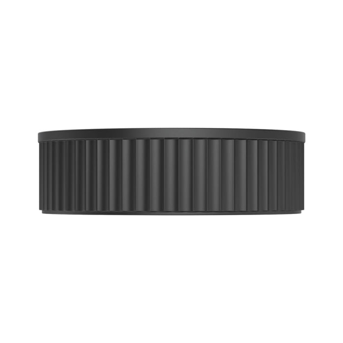 Fienza Minka Round Solid Surface Above Counter Basin - Matte Black