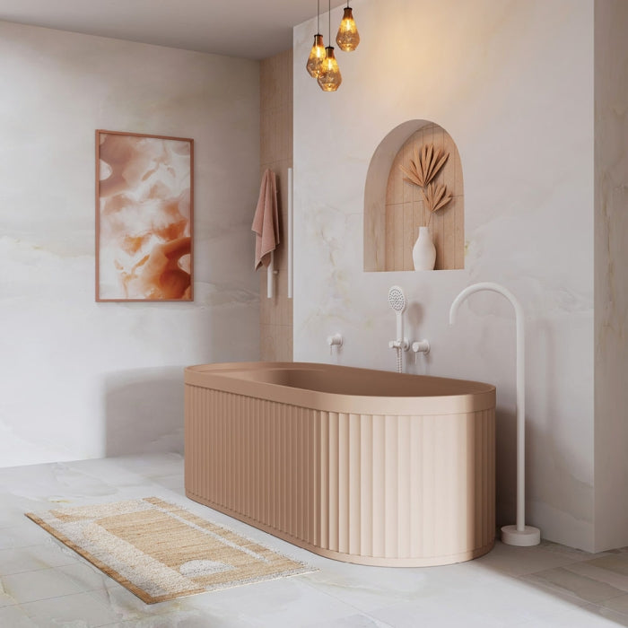 Fienza Minka Solid Surface Bath 1700mm - Dusk