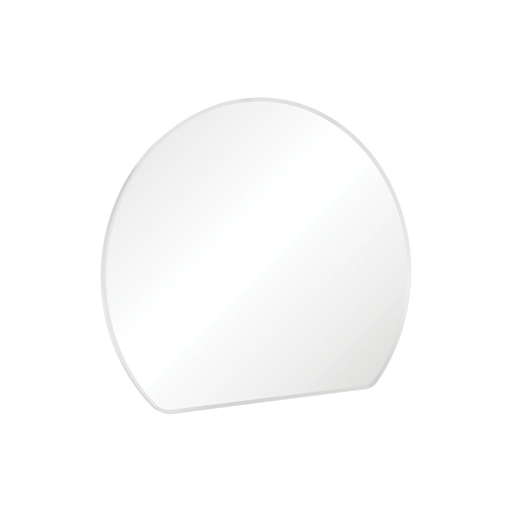 Fienza Sunrise Round Framed Mirror - Matte White
