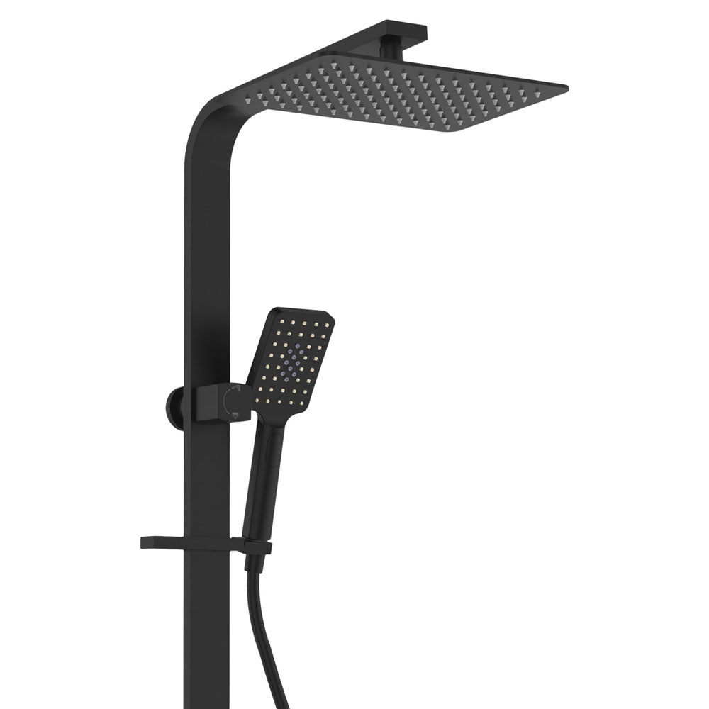 Fienza Tono Deluxe Twin Shower - Matte Black