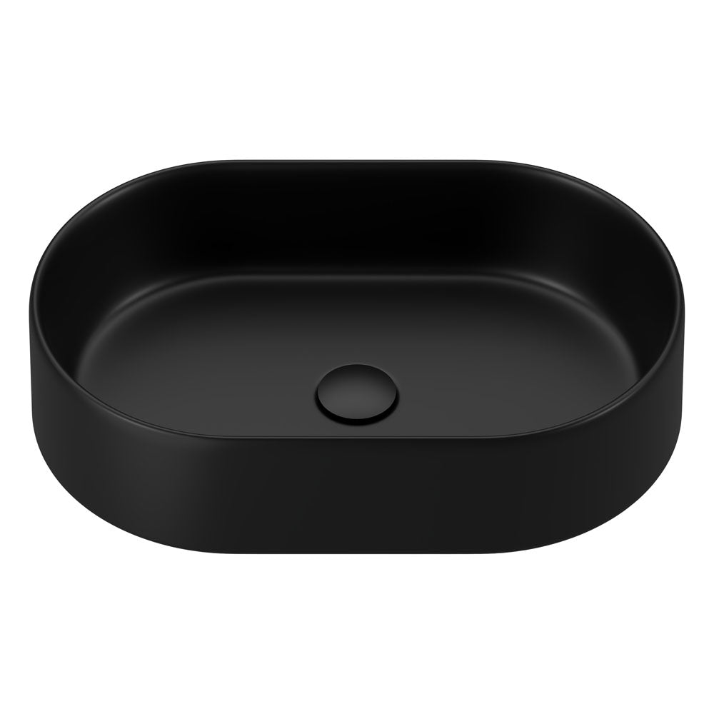 Fienza Aluca Pill Above Counter Basin - Matte Black