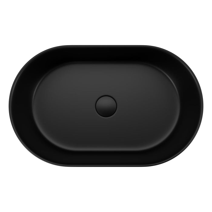 Fienza Aluca Pill Above Counter Basin - Matte Black