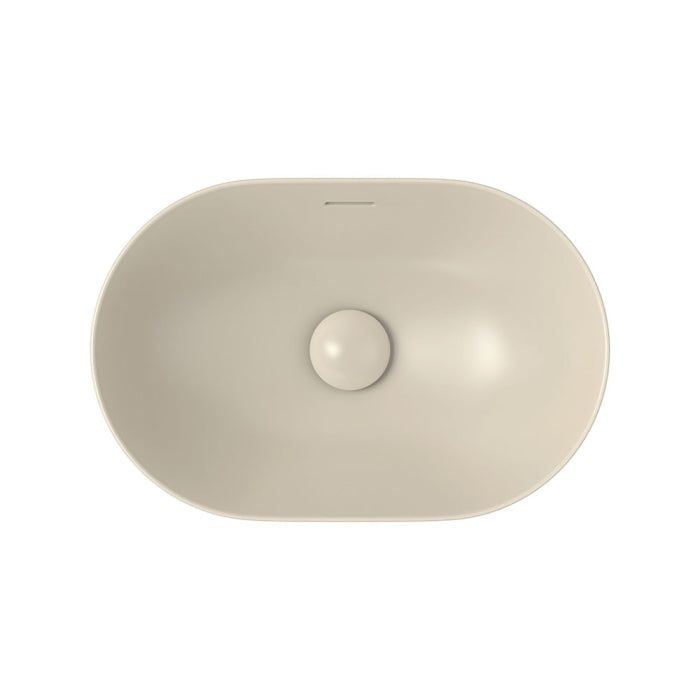 Fienza Aluca Pill Ceramic Semi-Inset Basin - Khaki