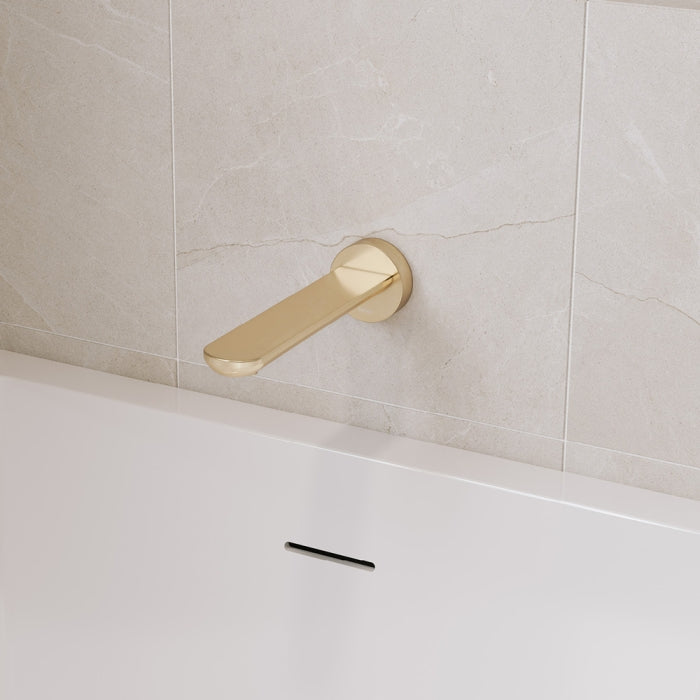 Fienza Empire Slim Basin/Bath Outlet Round Plate - Urban Brass
