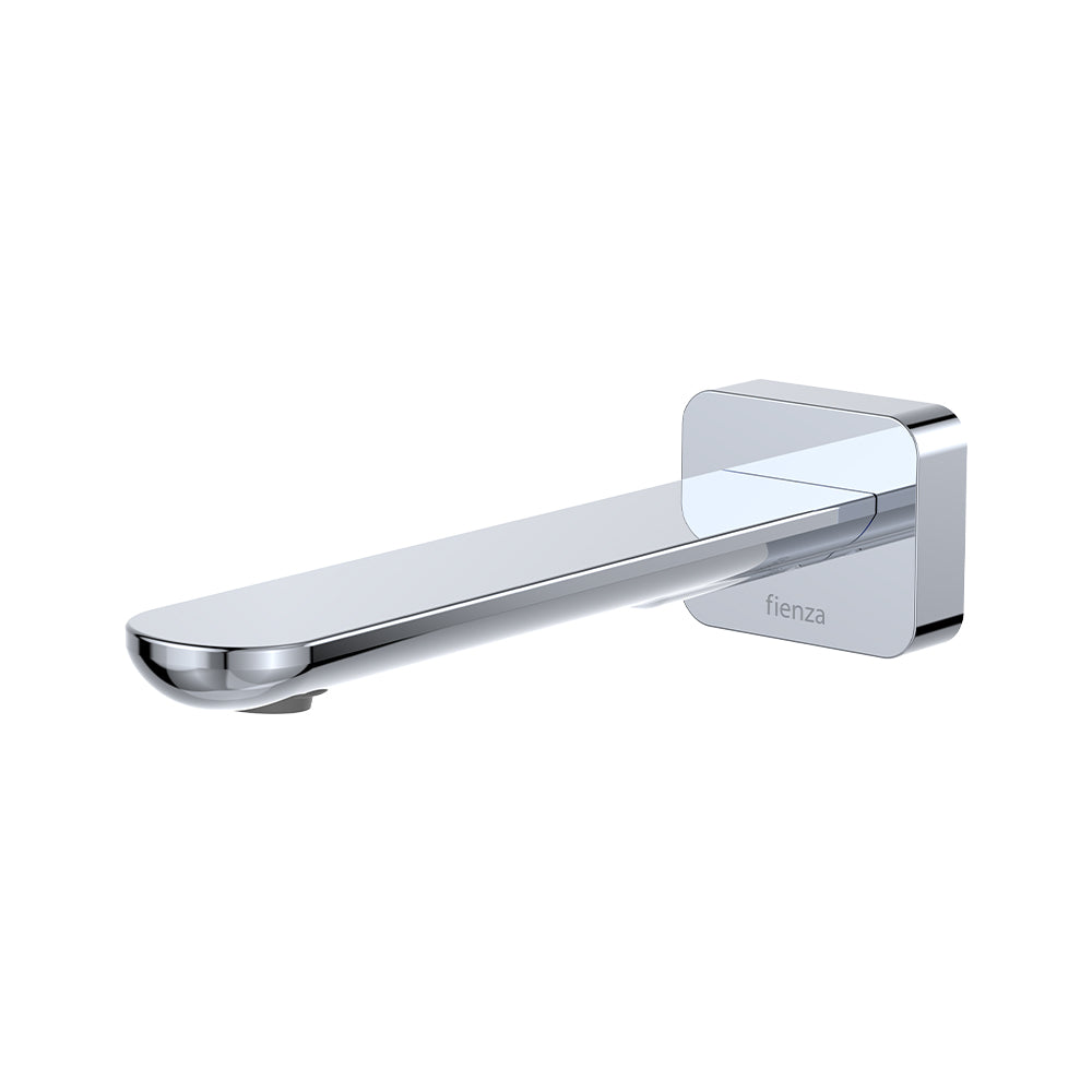 Fienza Empire Slim Basin/Bath Outlet Square Plate - Chrome