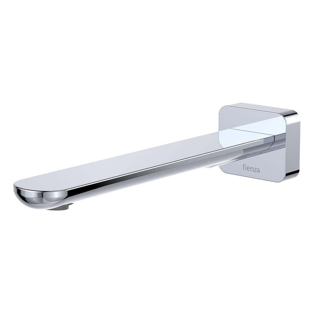 Fienza Empire Slim Basin/Bath Outlet Square Plate - Chrome