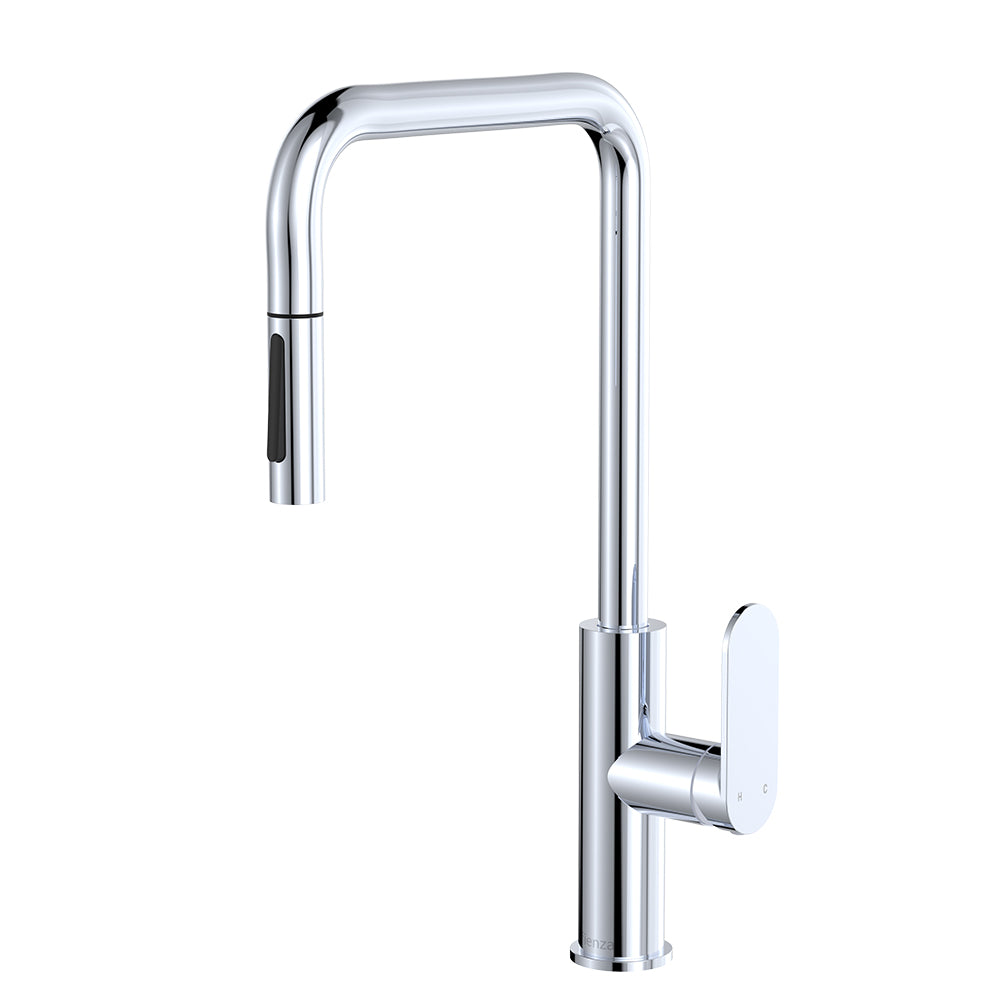 Fienza Empire Slim Pull-Out Sink Mixer - Chrome