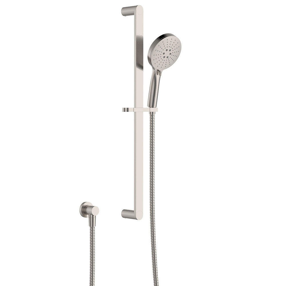 Fienza Empire Slim Rail Shower - Brushed Nickel