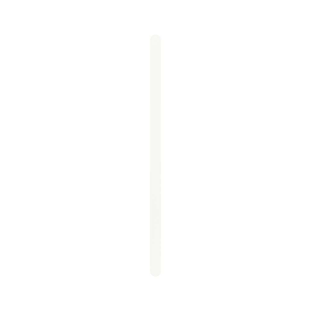 Fienza Empire Slim Vertical Heated Towel Rail - Matte White