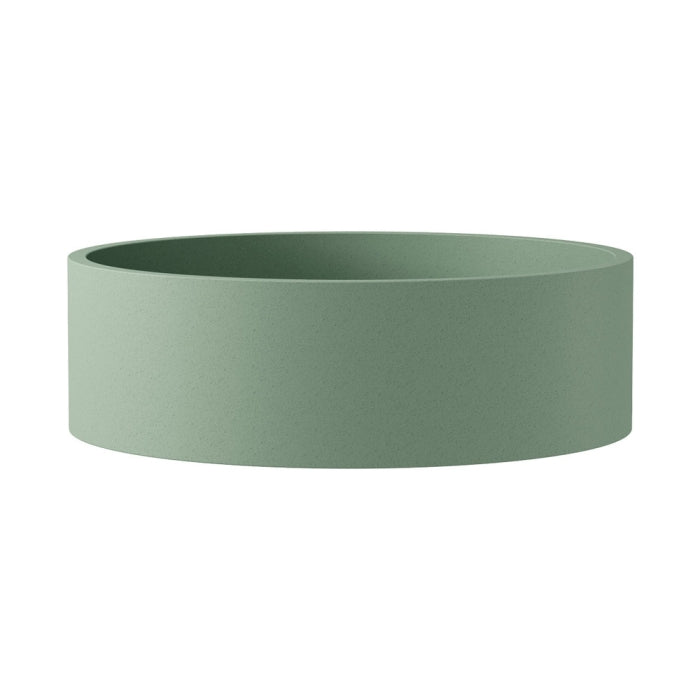 Fienza Jada Round Concrete Above Counter Basin - Sage